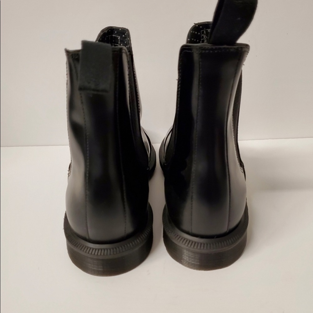Flora all black dr martens